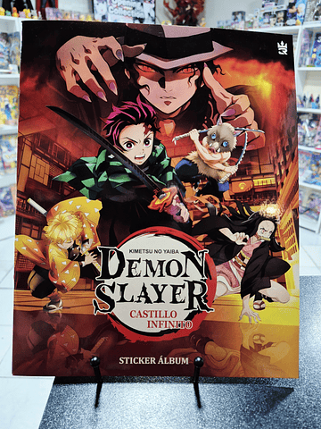 Album Demon Slayer Castillo Infinito completo para pegar 