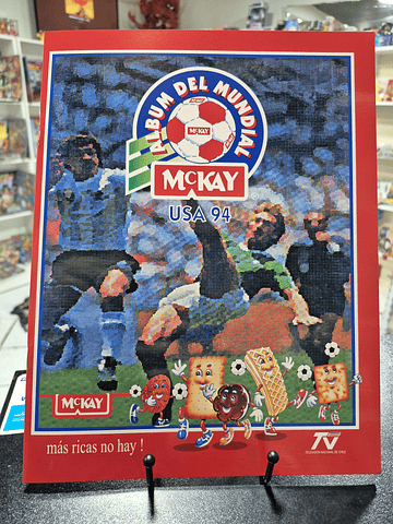 Álbum Usa 94 Mckay completo para pegar 