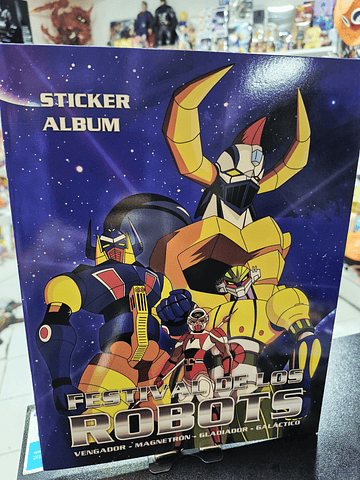Album Festival de los Robots completo para pegar 
