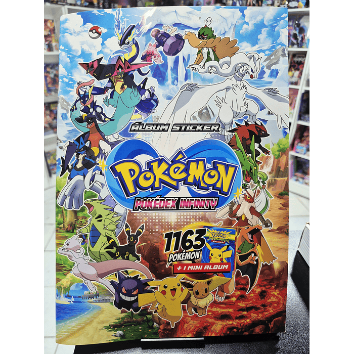 Album Pokémon completo para pegar