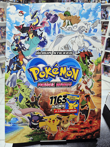 Album Pokémon completo para pegar