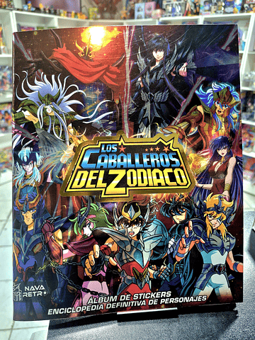 Preventa album Caballeros del Zodiaco enciclopedia 