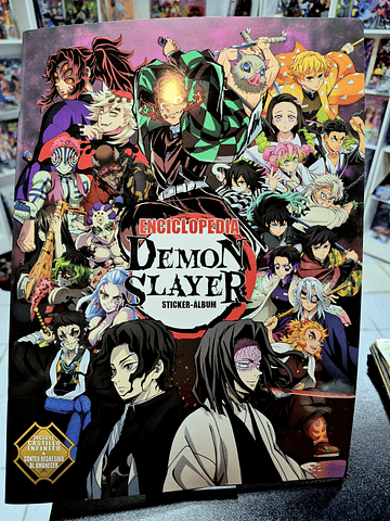 Album Demon Slayer enciclopedia completo para pegar 