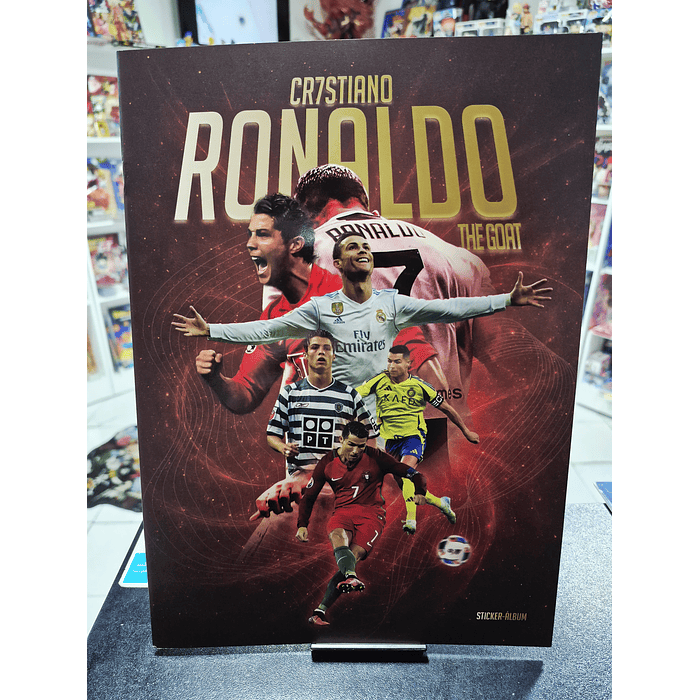 Album Cristiano Ronaldo completo para pegar 