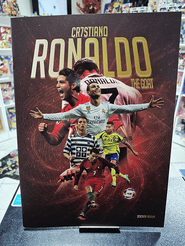 Album Cristiano Ronaldo completo para pegar 
