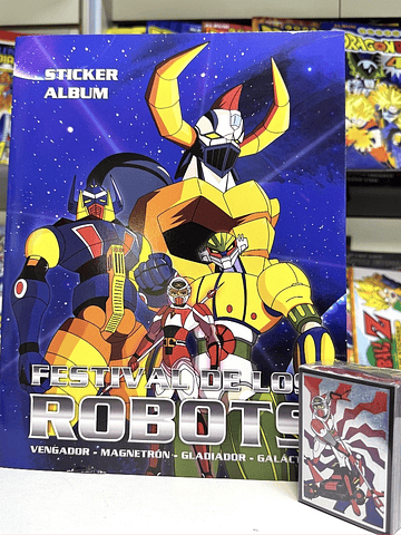 Album Festival de los Robots completo para pegar 