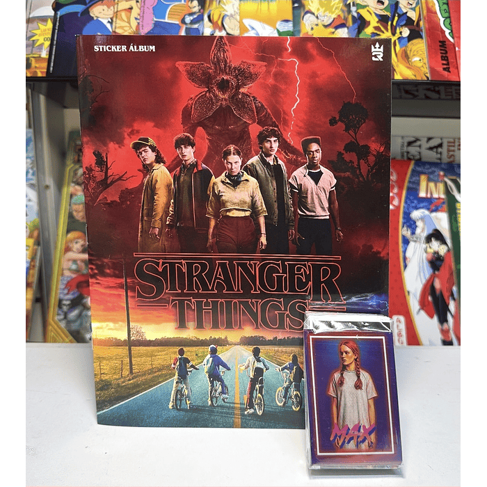 Álbum Stranger Things completo para pegar 