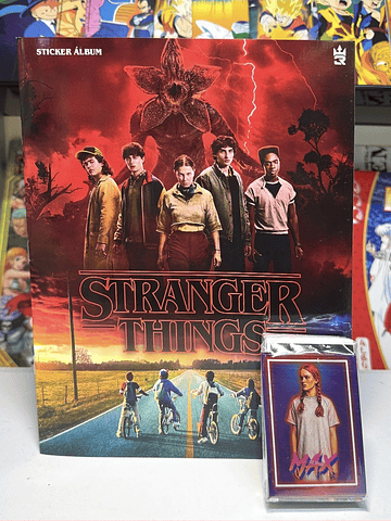Álbum Stranger Things completo para pegar 