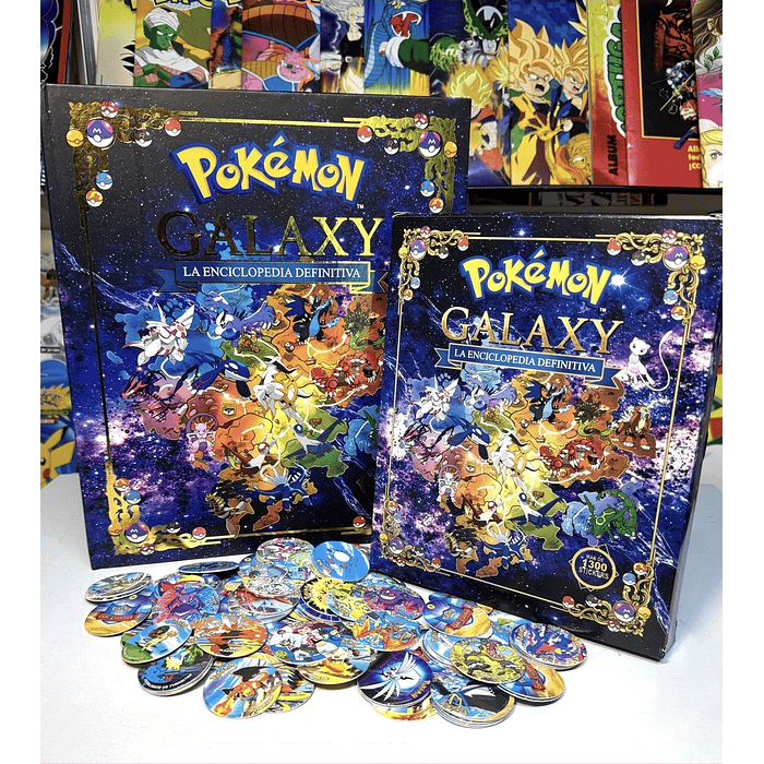 Preventa Album Pokemon Galaxy completo para pegar + regalos