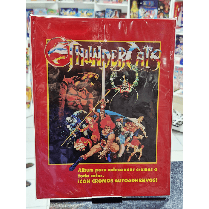 Álbum Thundercats tapa dura completo para pegar 