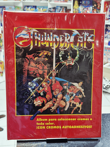 Álbum Thundercats tapa dura completo para pegar 