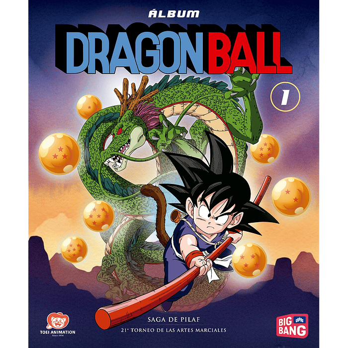 Preventa Álbum Dragon Ball completo para pegar Tapa normal 