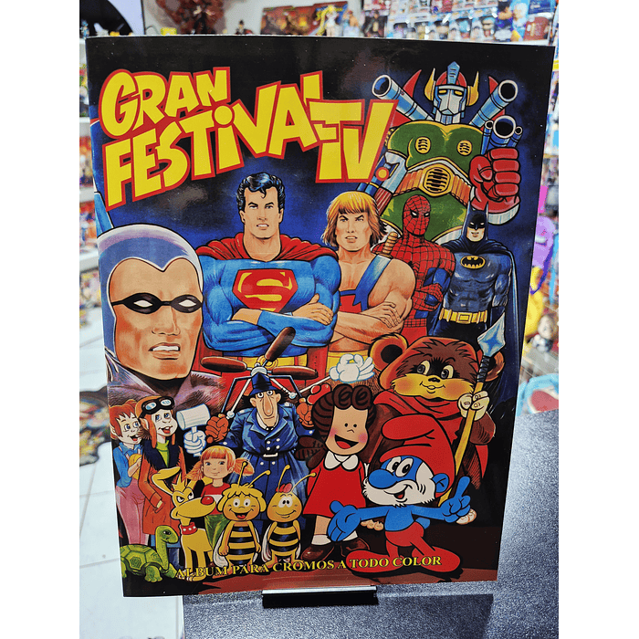 Álbum Festival TV completo para pegar 