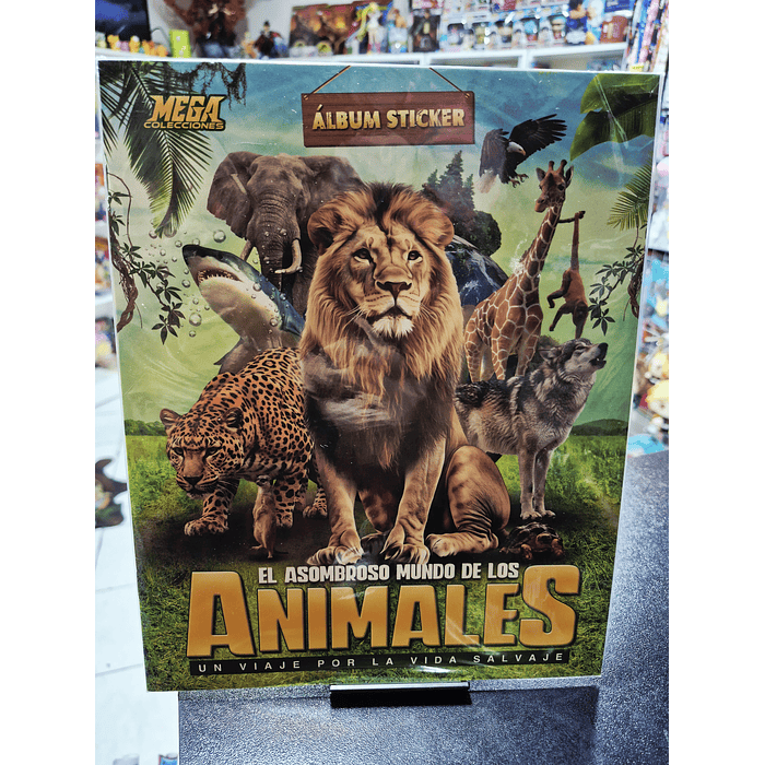 Álbum Animales completo para pegar 