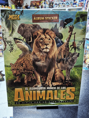 Álbum Animales completo para pegar 