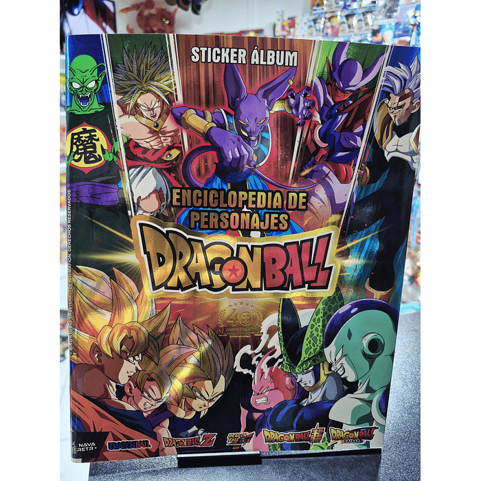 Álbum Dragon Ball Enciclopedia completo para pegar 