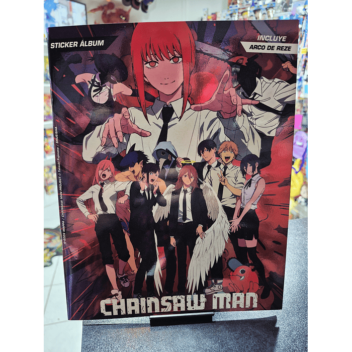 Álbum Chainsaw Men completo para pegar 