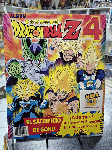 Album Dragon Ball Z4 completo para pegar 