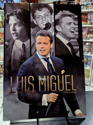 Album Luis Miguel completo para pegar 