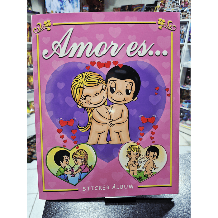 Album El Amor Es completo para pegar 