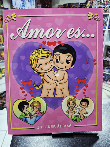 Album El Amor Es completo para pegar 