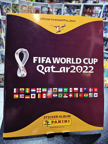 Album Mundial Qatar Panini completo para pegar 