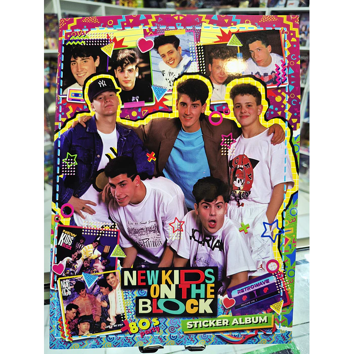 Album New Kids on the Block completo para pegar 