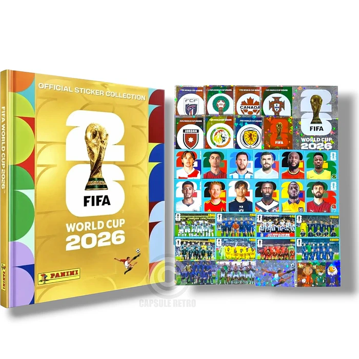 Album mundial Panini completo para pegar Tapa dura gold