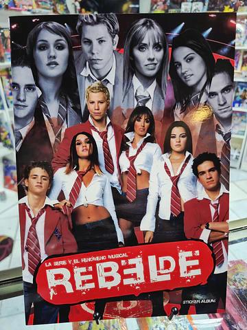 Álbum Rebelde completo para pegar 