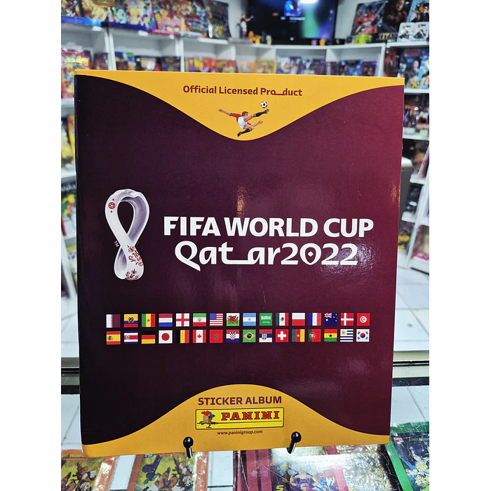 Album Qatar 2022 completo para pegar 