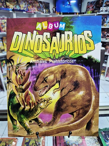 Album Dinosaurios completo para pegar 