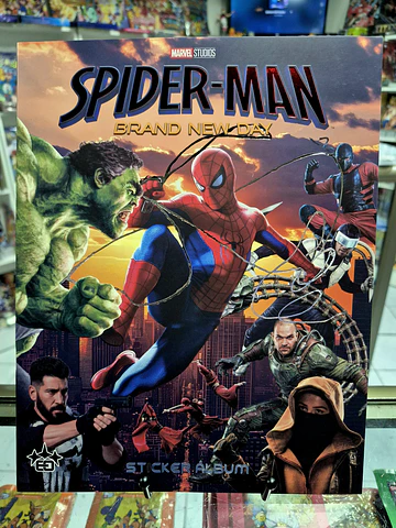 Album Spiderman completo para pegar 