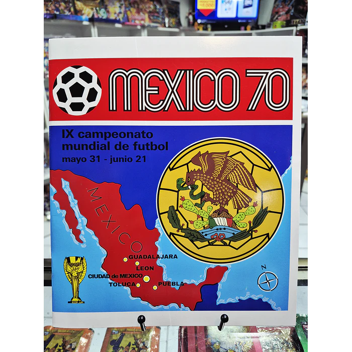Album mundial Mexico 70 completo para pegar 