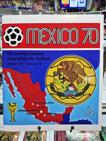 Album mundial Mexico 70 completo para pegar 