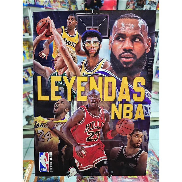 Álbum Leyendas Nba completo para pegar