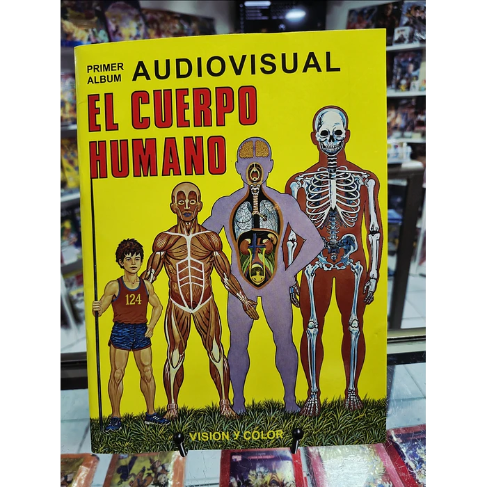 Álbum El Cuerpo Humano completo para pegar