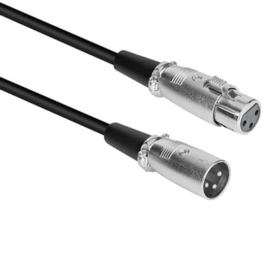 Cable Macho XLR – Hembra XLR 5 Metros XLR-C5