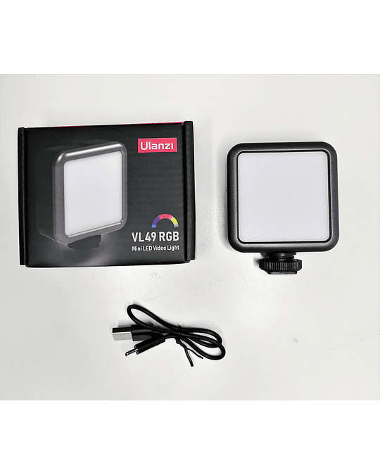 Lámpara Led Con Múltiples Colores Magnética Ulanzi VL49 RGB 