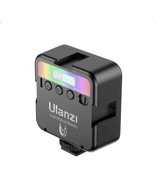 Lámpara Led Con Múltiples Colores Magnética Ulanzi VL49 RGB 