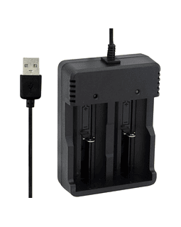 Cargador De Pilas Por USB, Ajustable 4.2 Volt, Con Indicador