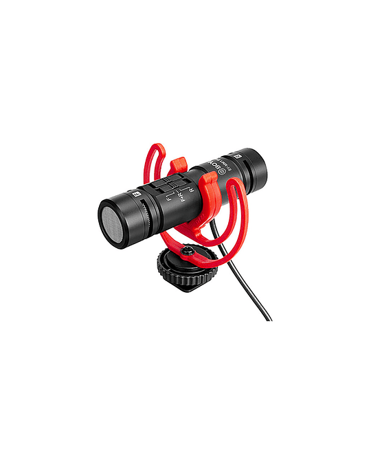 Micrófono Bidireccional Con Salida De Audífonos Boya BY-MM1 PRO 