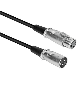 Cable Macho XLR – Hembra XLR  8 Metros XLR-C8