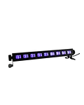 Luz Disco 9 LED Ultravioleta, Fiestas Fluor