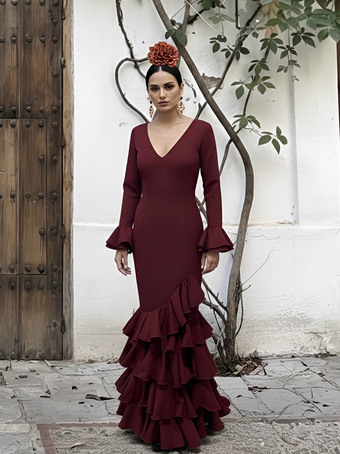 VESTIDO LUCÍA BURDEOS 1