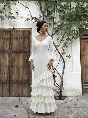 VESTIDO LUCÍA CREMA