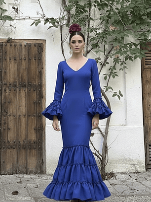 VESTIDO CARMEN AZULINA