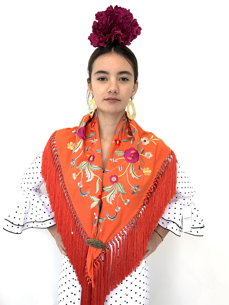 MANTONCILLO NARANJA 1