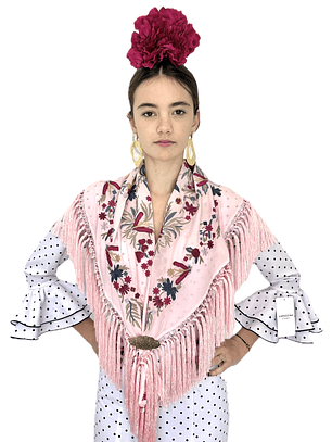 MANTONCILLO ROSA BEBÉ