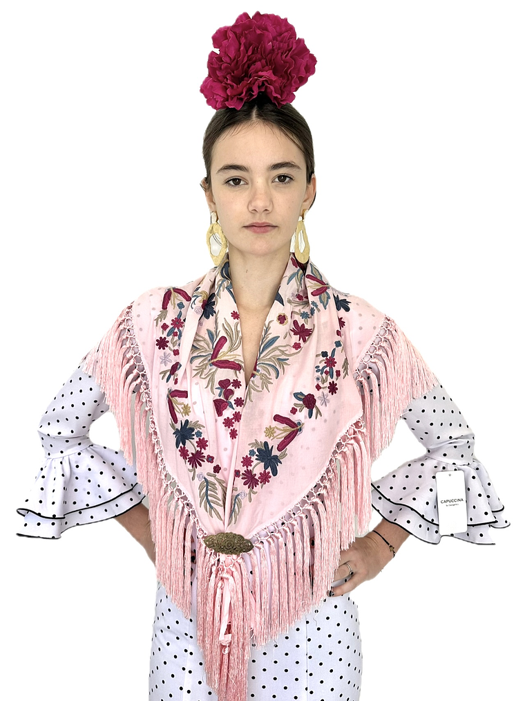 MANTONCILLO ROSA BEBÉ 1