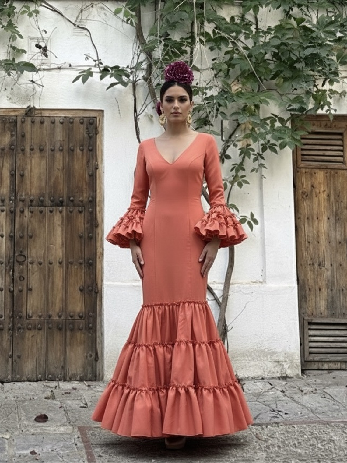 VESTIDO CARMEN CORAL 1